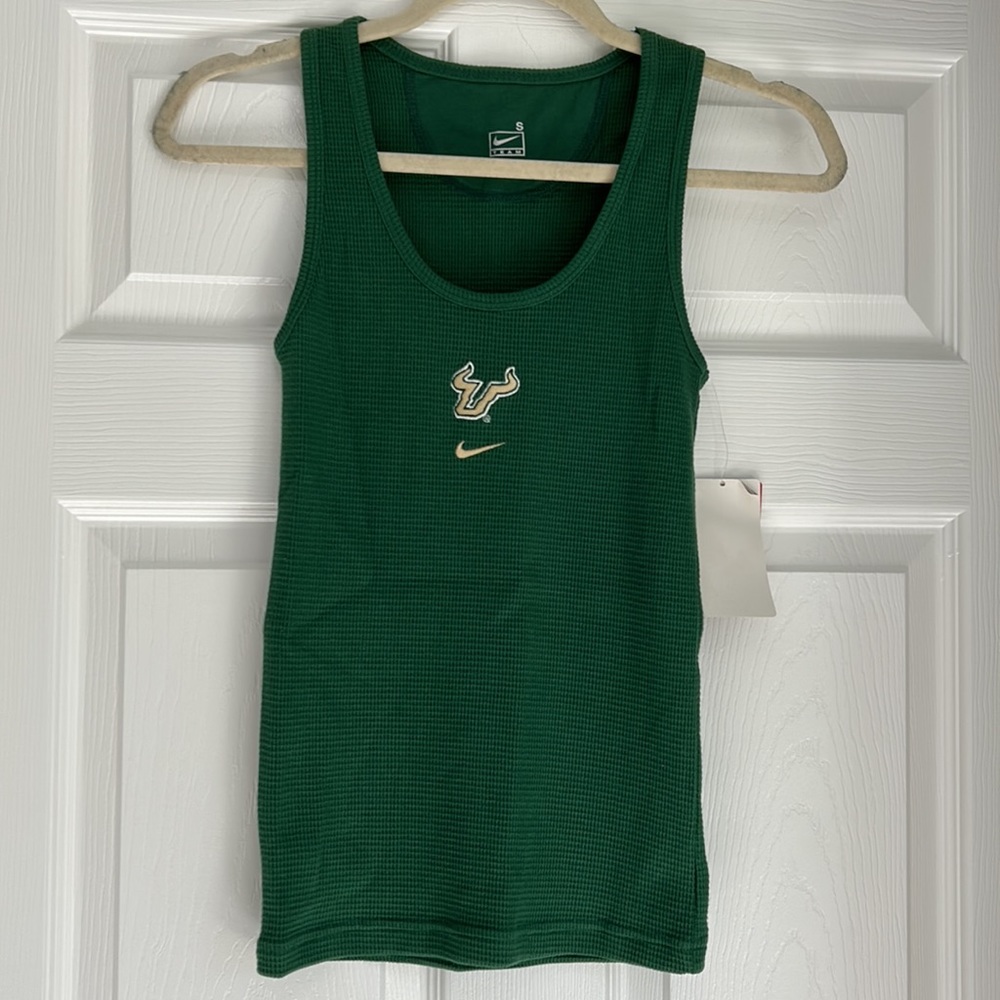 NWT USF Bulls ladies tank top. Embroidered Bulls logo. Multiple sizes available! - Picture 2 of 9